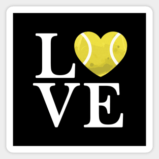 Tennis love Sticker